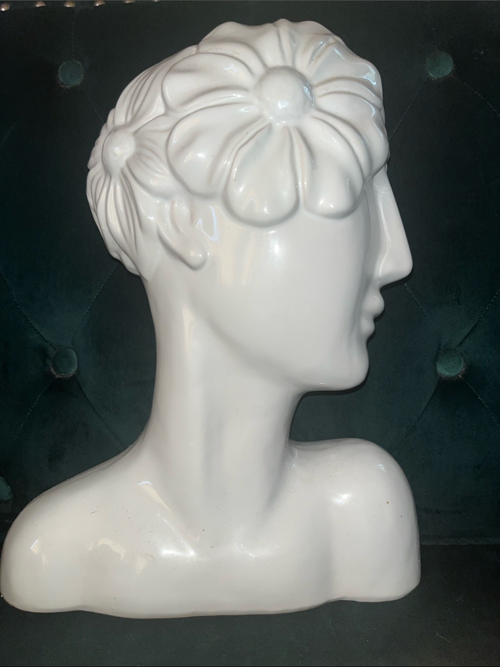 White Floral Headband Women’s Hair Accessory - Unbranded